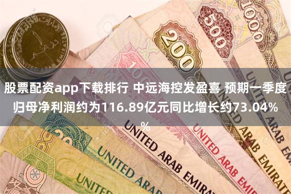股票配资app下载排行 中远海控发盈喜 预期一季度归母净利润约为116.89亿元同比增长约73.04%