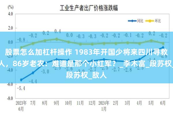 股票怎么加杠杆操作 1983年开国少将来四川寻救命恩人，86岁老农：难道是那个小红军？_李木富_段苏权_敌人